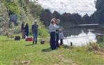 Vissen met Present Montferland